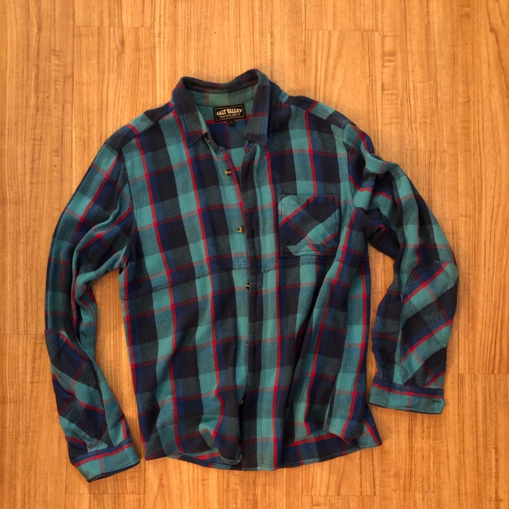 L - Salt Valley Mens Flannel